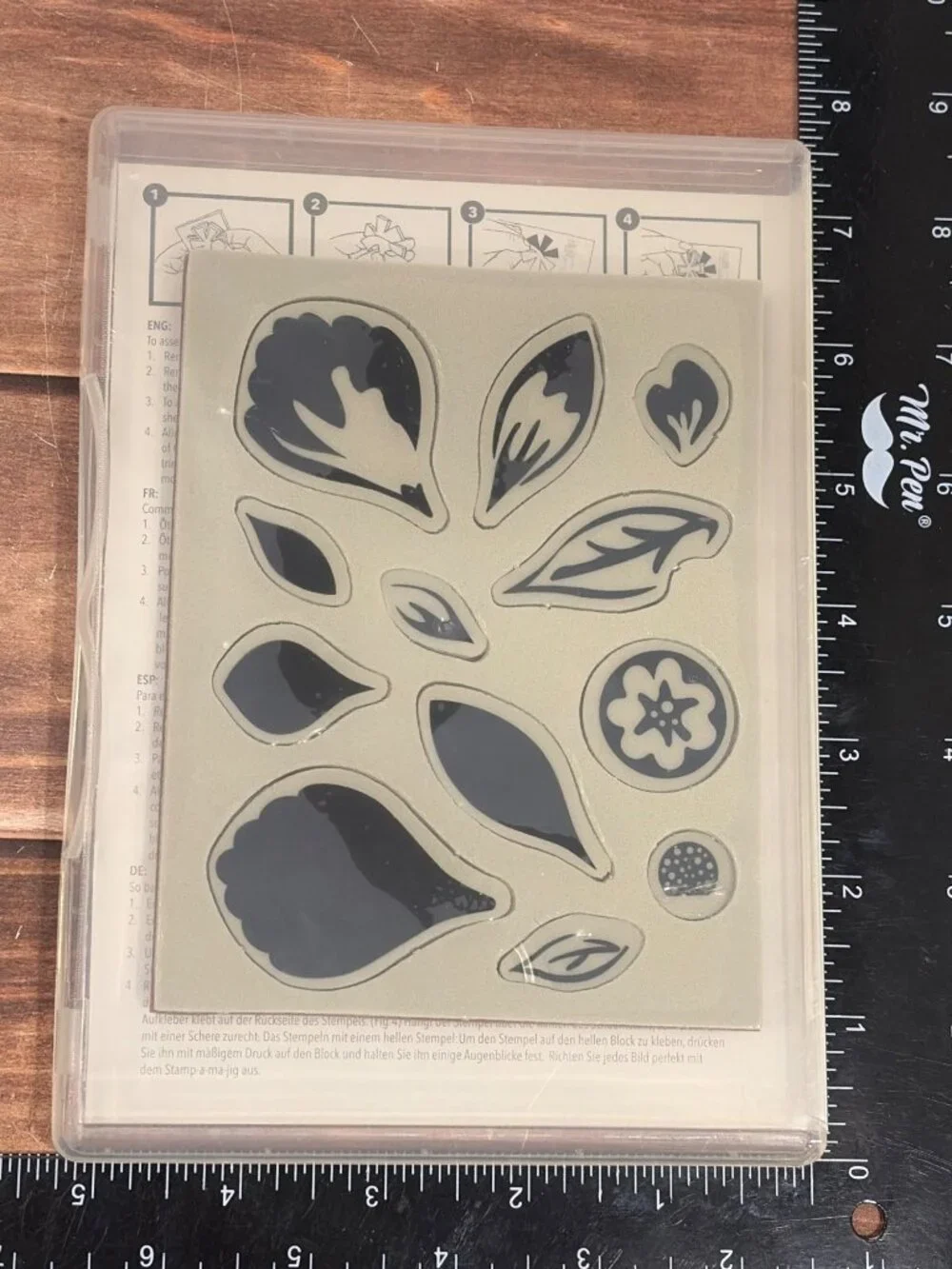 BUILD A BLOSSOM BNDL BY STAMPIN UP (121994, 121808, 121809) STAMPS PUNCH & EMBOS - Picture 7 of 8